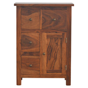 Sheesham 4 Drawer Cabinet