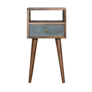 Mini Duck Egg Painted Bedside