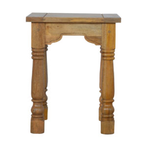 End Table with Turned Legs