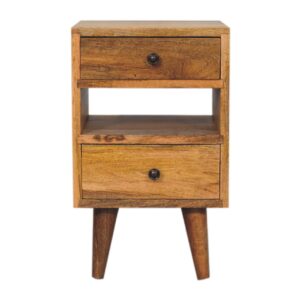 Mini Classic Multi Oak-ish Bedside