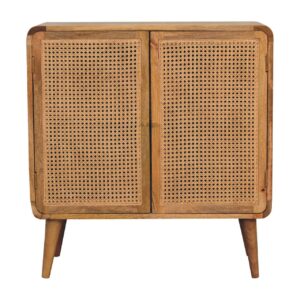 Larrisa Woven Storage Cabinet