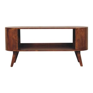 Soba Chestnut Shoe Cabinet