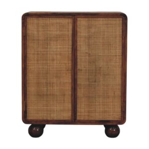 Larissa 2 Door Chestnut Cabinet