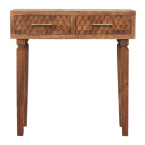 Arno Console Table in Golden Teak
