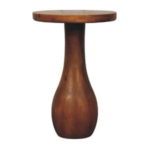 Curved Base Side Table