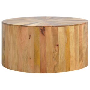 Round Wooden Coffee Table