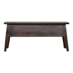 Chestnut Lid Up Storage Bench