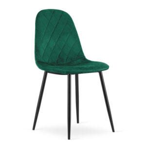 ASTI Dark Green Velvet Chair – Modern Comfortable Chair